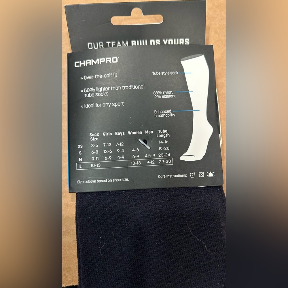 CHAMPRO unisex-adult Featherweight Multi-sport Socks